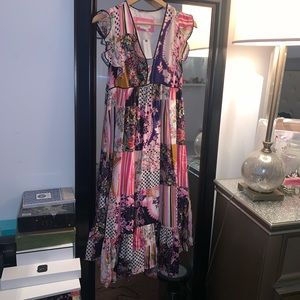 Anthropologie maxi dresses print